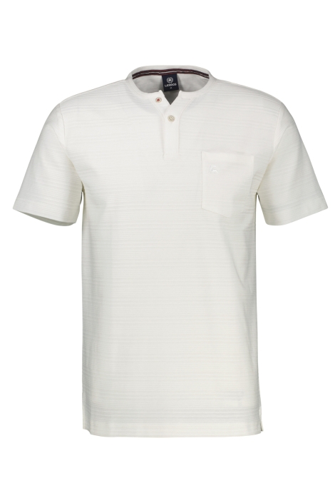 Lerros t-shirt/serafino 1/2 arm